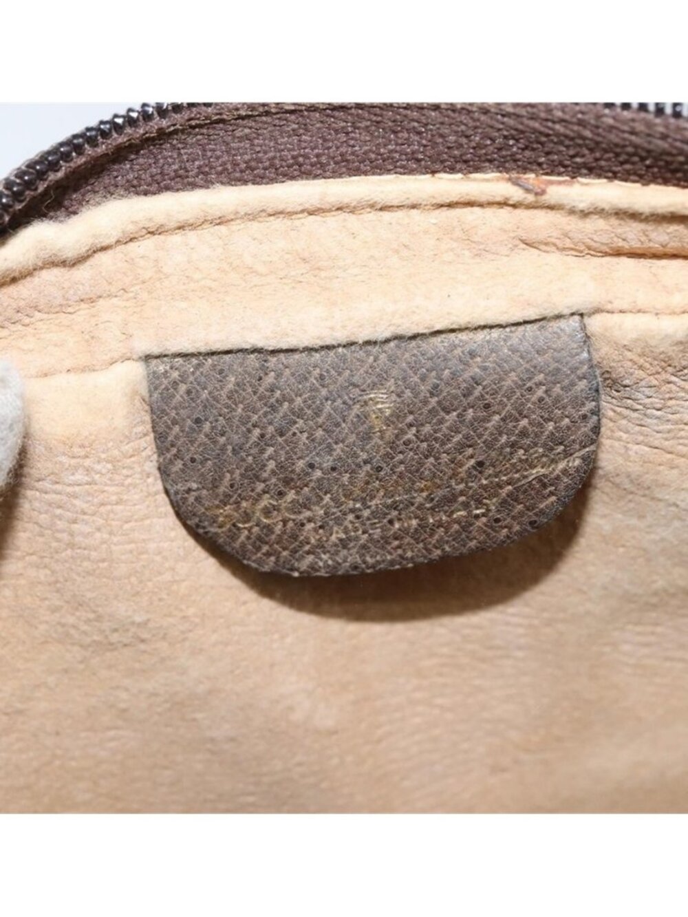 Authentic GUCCI GG Supreme Web Sherry Line Shoulder Bag PVC Beige Gold 010 378 - Picture 6 of 16